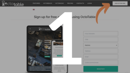 Software Gestione Prenotazioni Ristorante Online Octotable